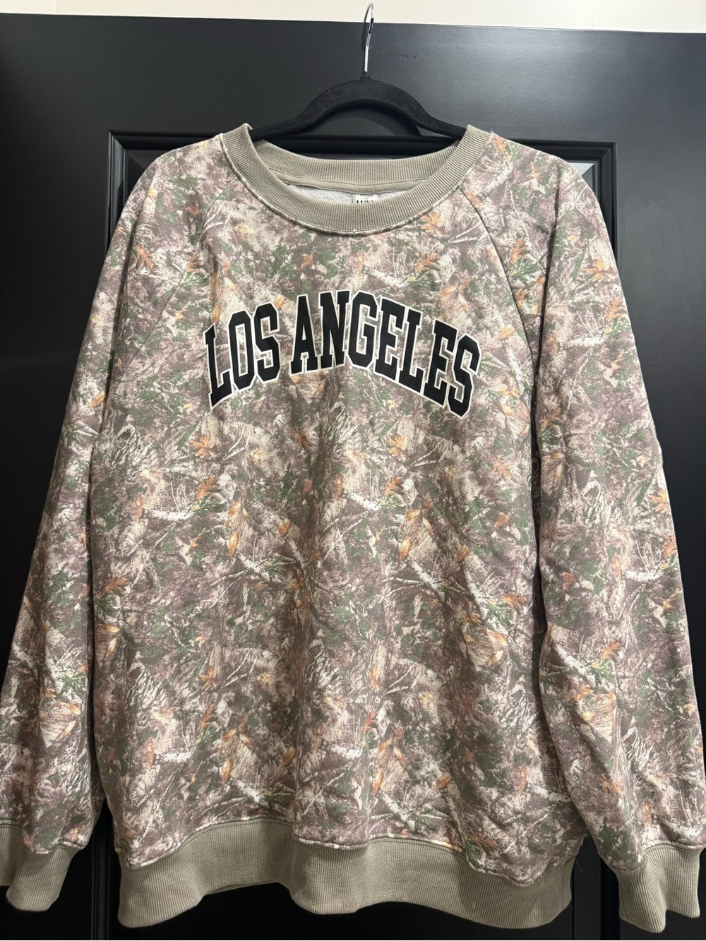 Luxx Neutral-Tone Crewneck Sweatshirt